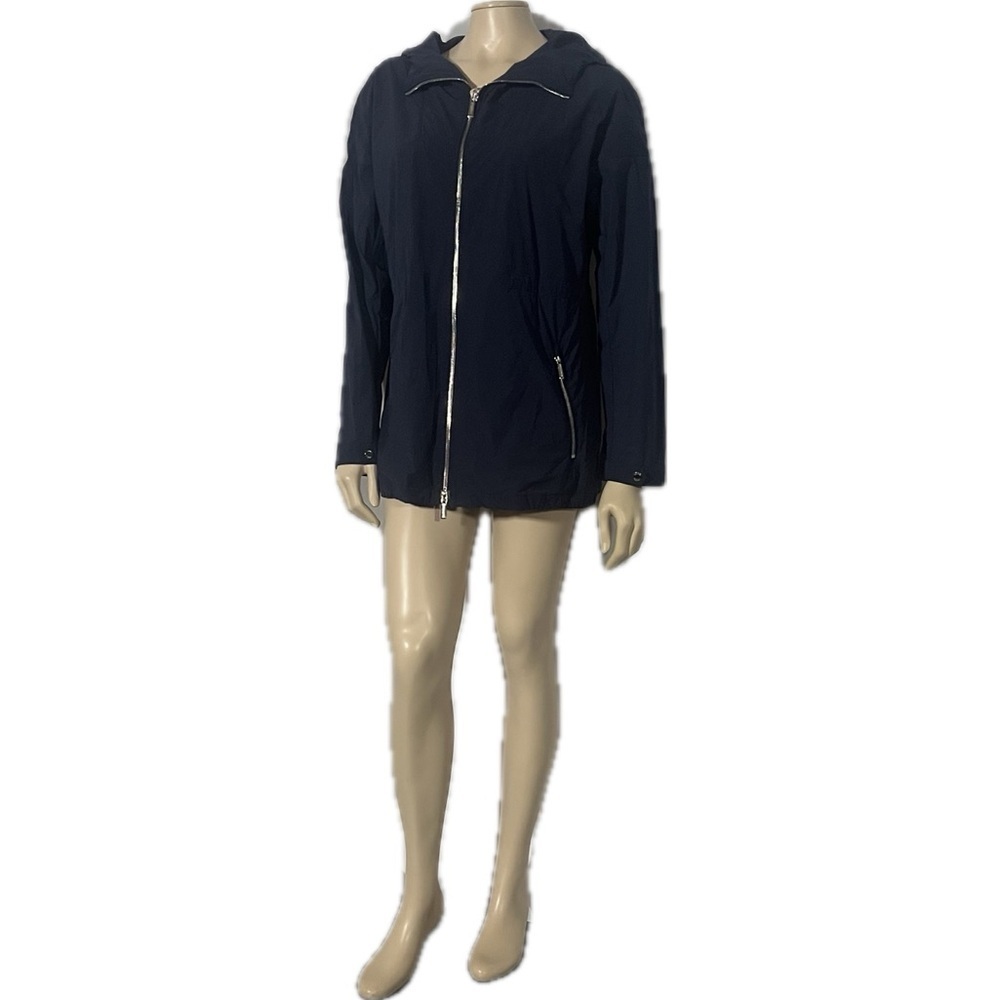NWT Moorer Verona Lobelia Windbreaker Navy Rain Jacket